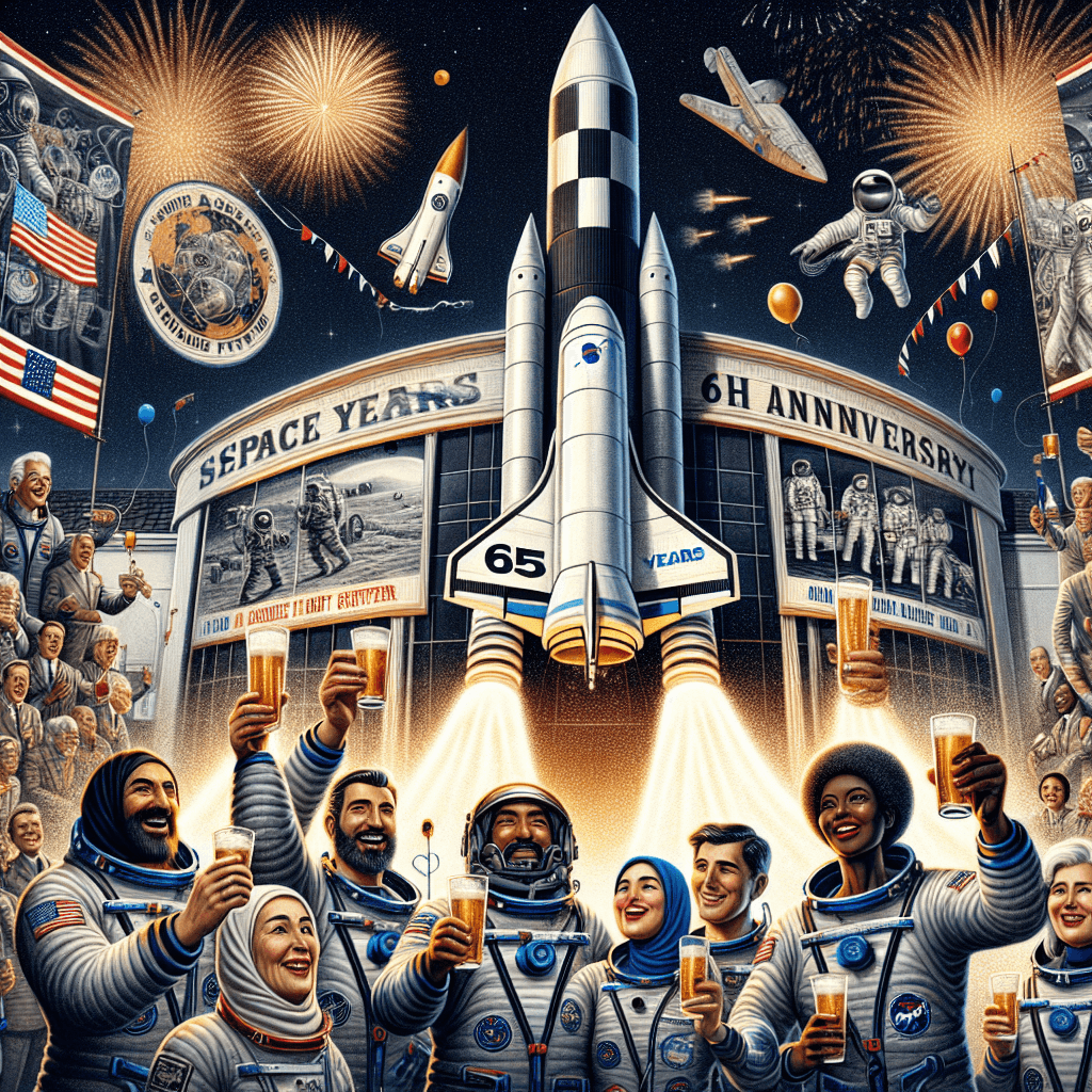 NASA Marshall Space Flight Center Celebrates its 65th Anniversary with a Blast!