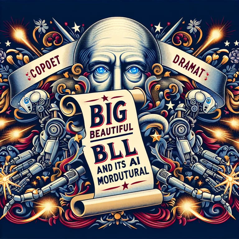 "Big Beautiful Bill" and its AI Moratorium: A Controversial Play by Ted Cruz Sparks Debate