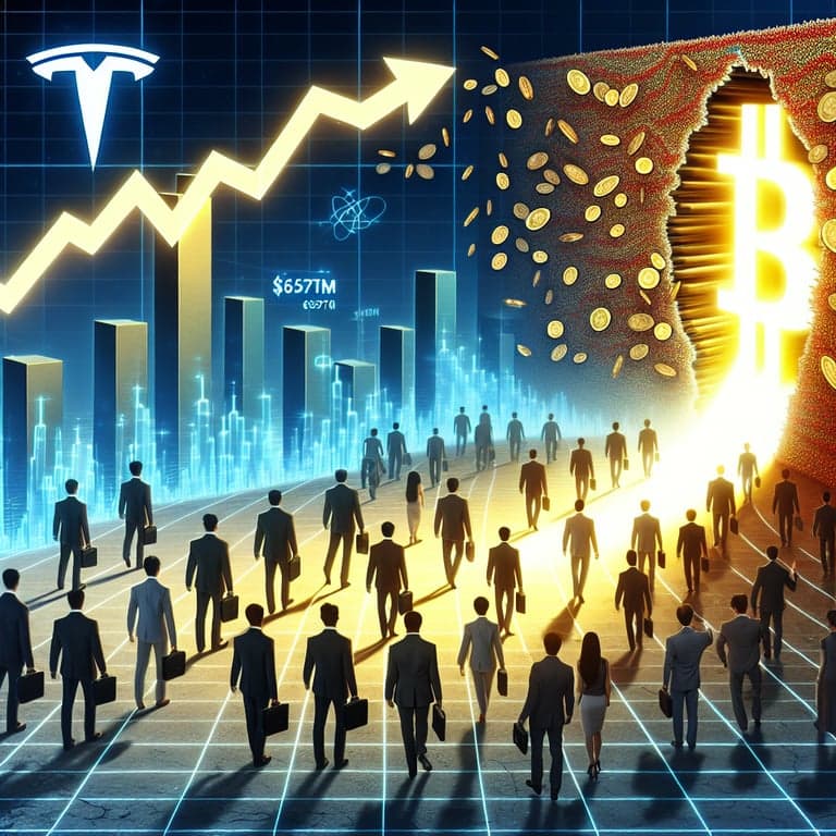 South Korean Investors Pivot from Tesla to Crypto Stocks in a $657M Exodus!