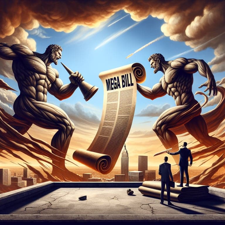 Elon Musk Blasts Senate's 'Mega Bill': A Clash of Titans with Trump