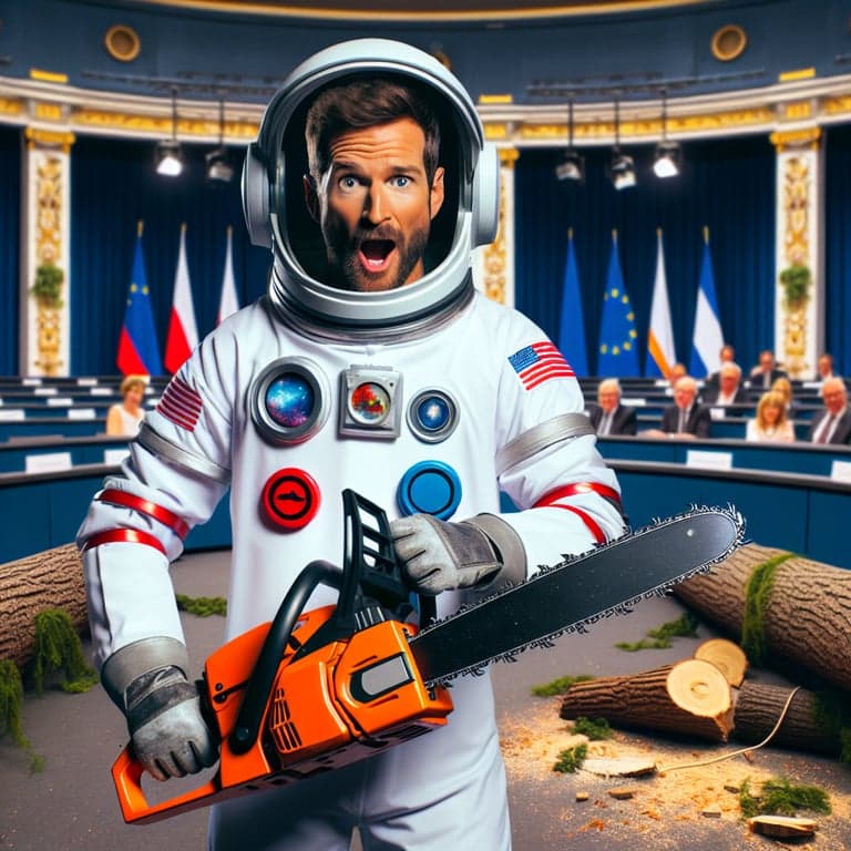 Elon Musk's Chainsaw Confession: A CPAC Stunt Gone Awry