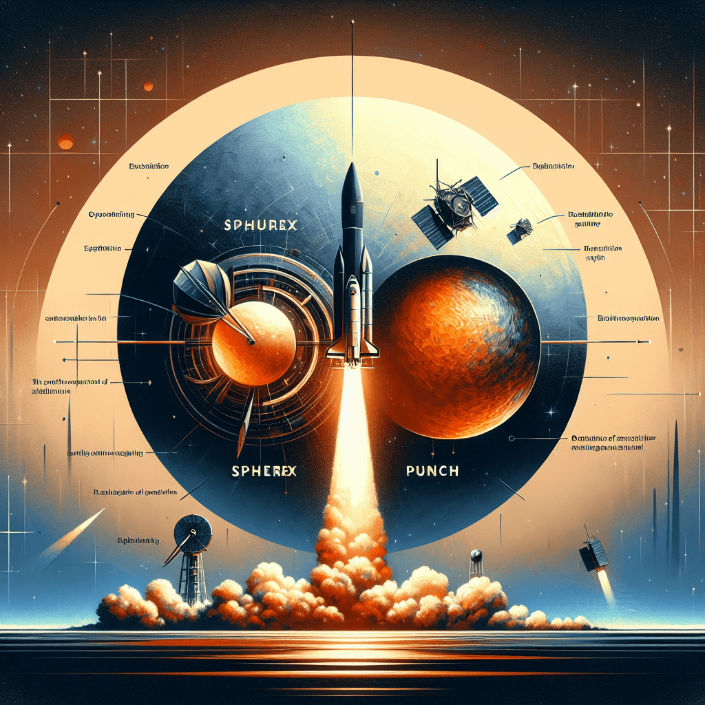 NASA to Launch SPHEREx and PUNCH Missions on the Same Rocket: A Galactic Double-Feature!