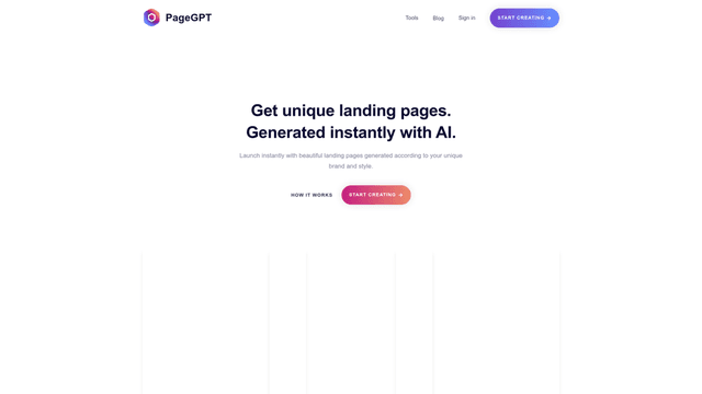 Thumbnail image for PageGPT