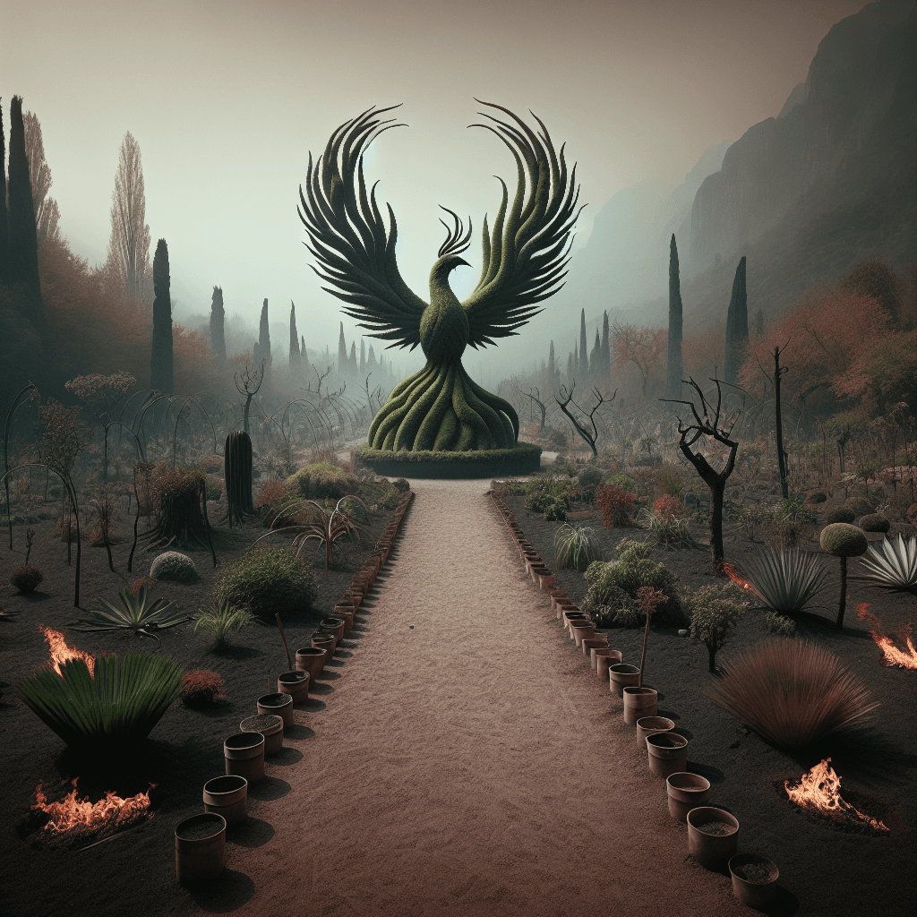 Chile's National Botanical Garden: Rising from Ashes with Fire-Resistant Flora!