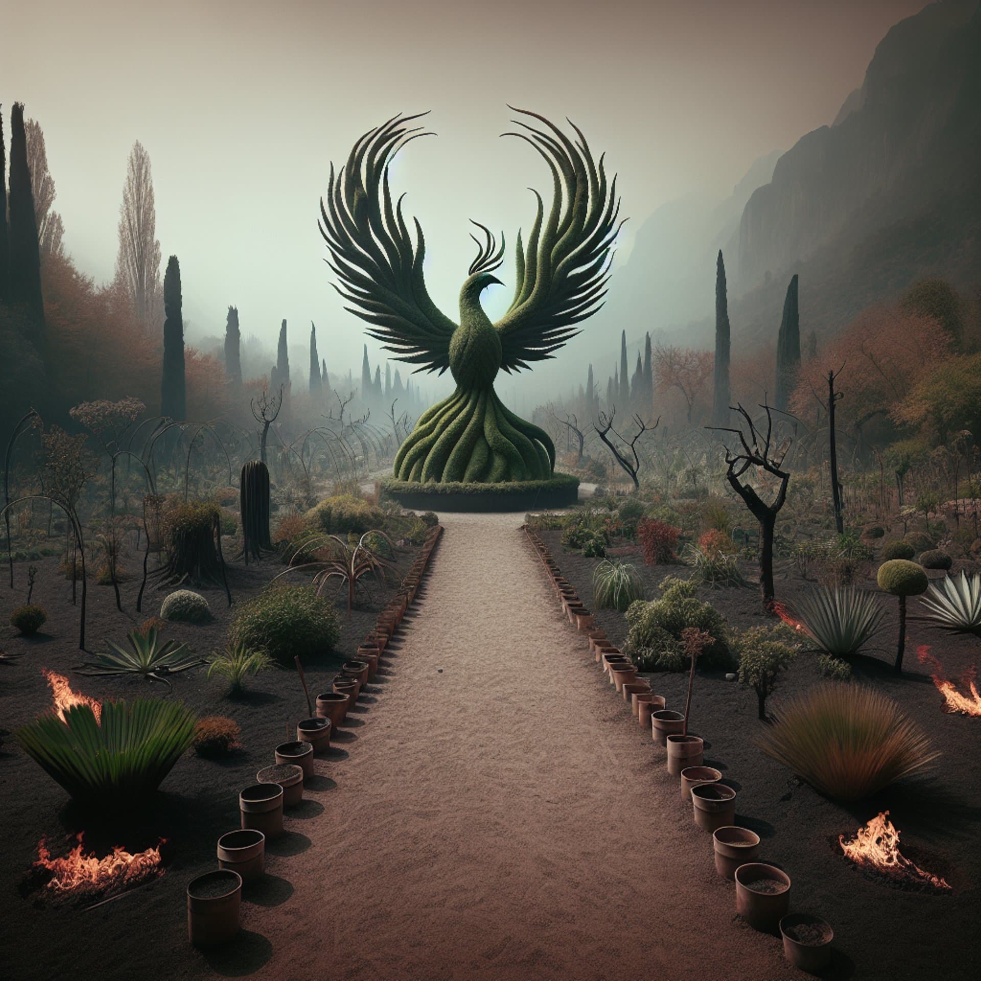 Chile's National Botanical Garden: Rising from Ashes with Fire-Resistant Flora!