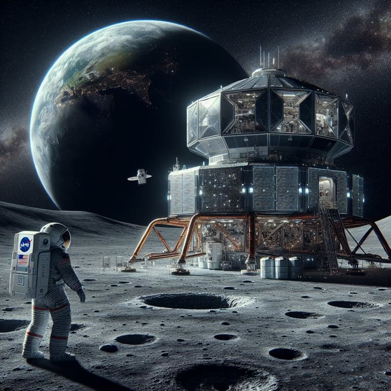 NASA's Bold Step: The Dawn of Long-Term Lunar Habitation!