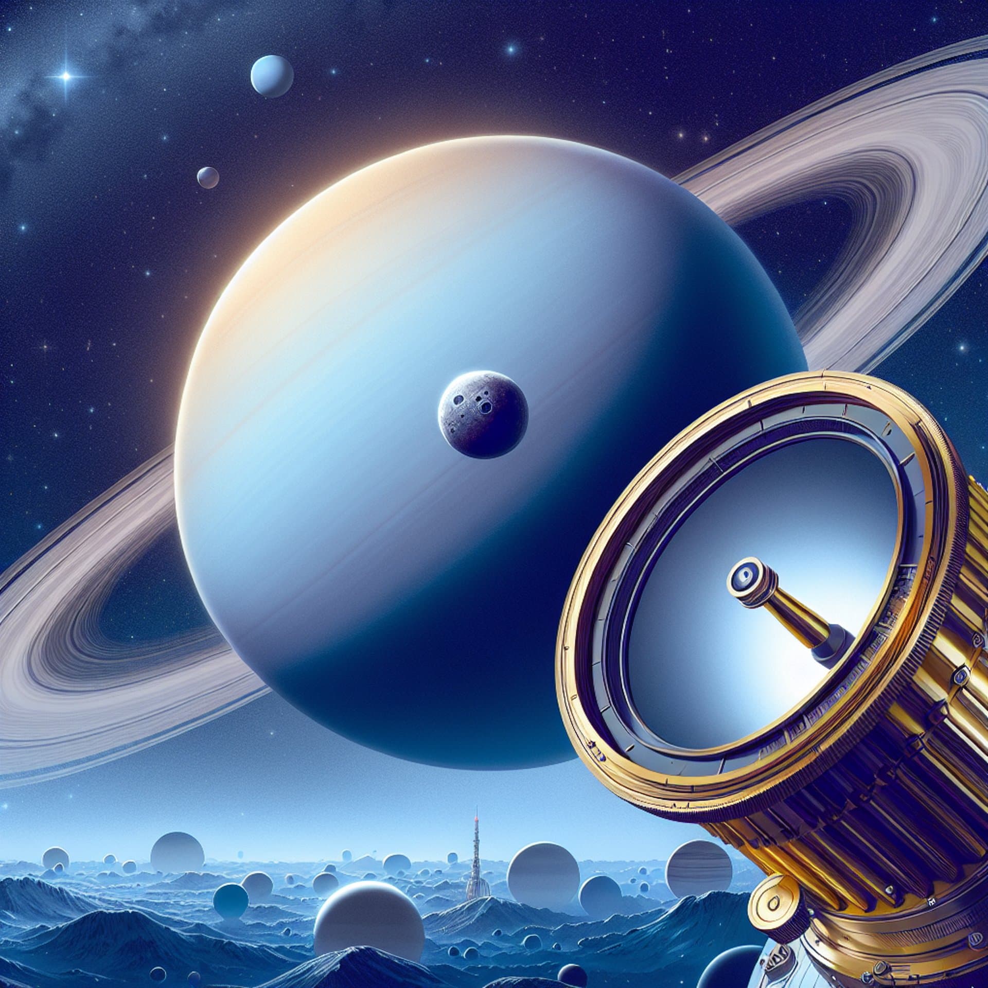 NASA's Webb Telescope Unveils a Tiny New Moon Orbiting Uranus