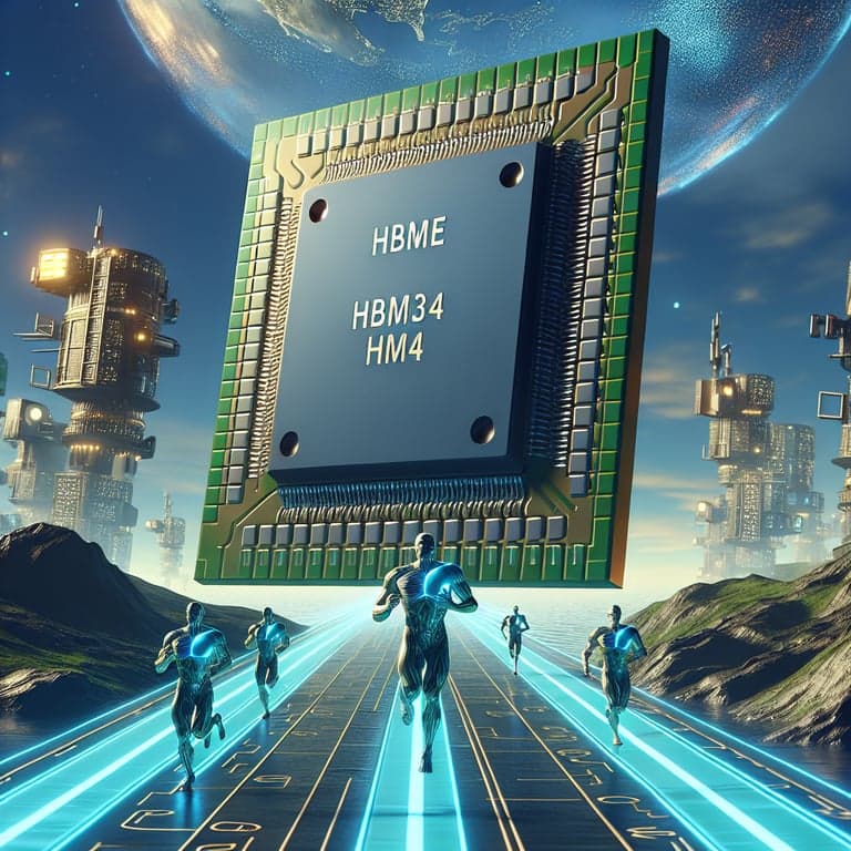 Samsung Steps Up in AI Memory Race: Launching 12-Layer HBM3E and HBM4 Chips