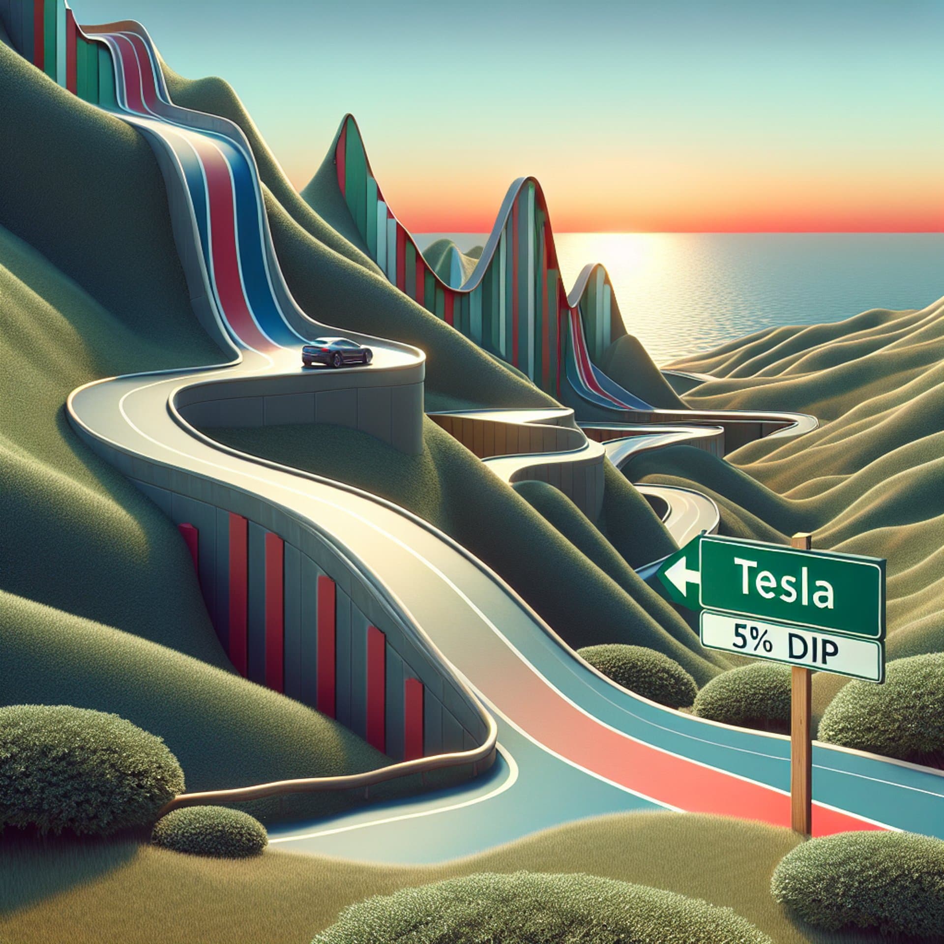 Tesla Stock Takes a Sharp Turn: What's Behind the 5% Dip?
