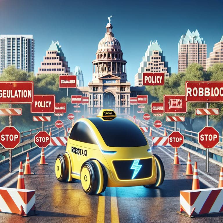 Tesla's Robotaxi Rides into Regulatory Roadblocks in Austin