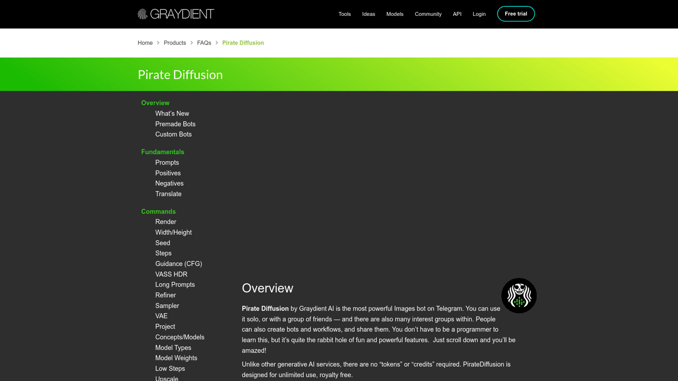 Pirate Diffusion screenshot