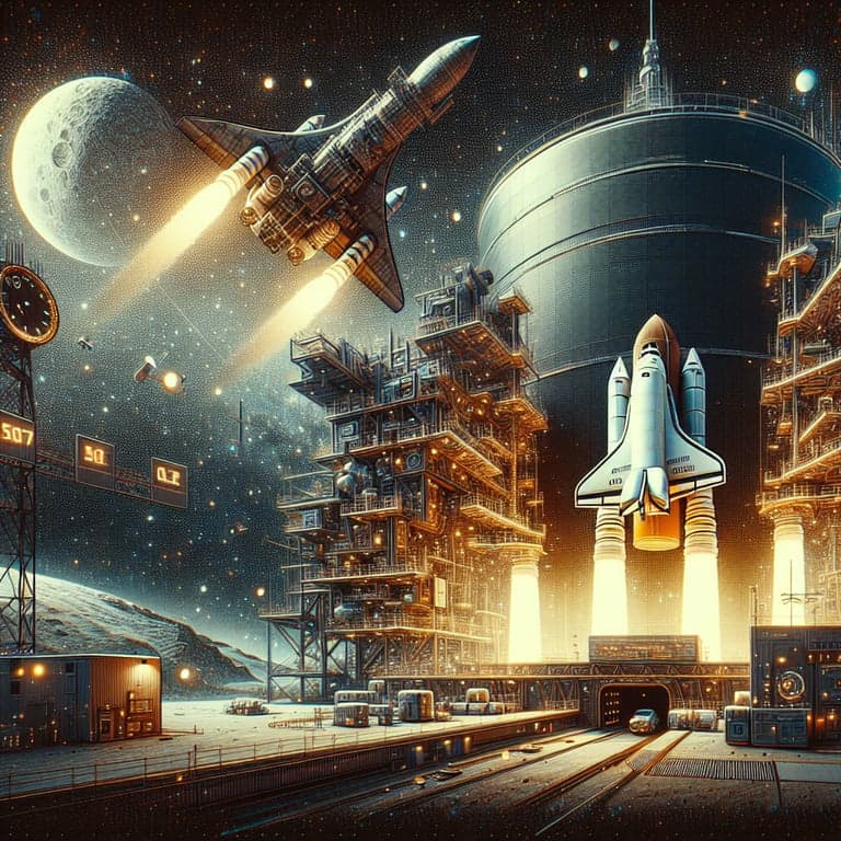 NASA's Giant Leap: Mega Fuel Tank Prepares Artemis III for Lunar Touchdown