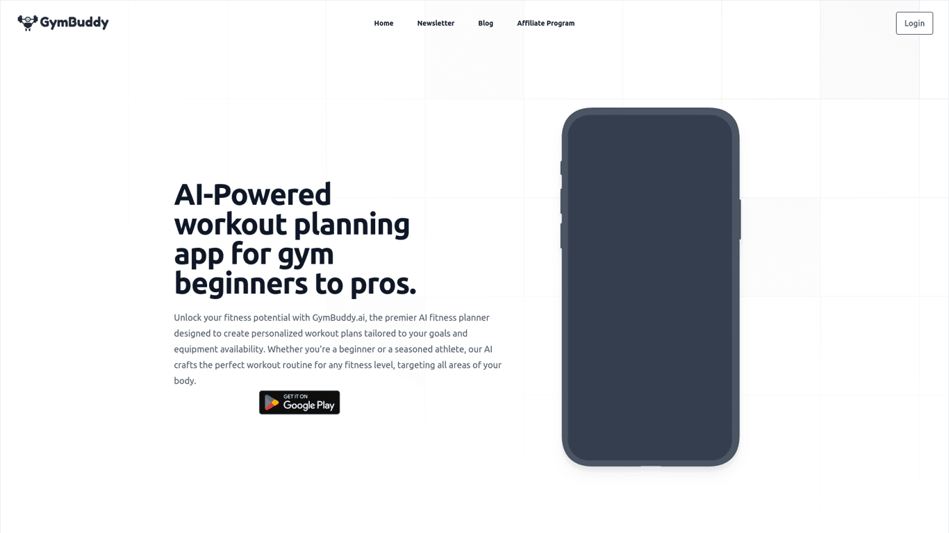 GymBuddy AI screenshot