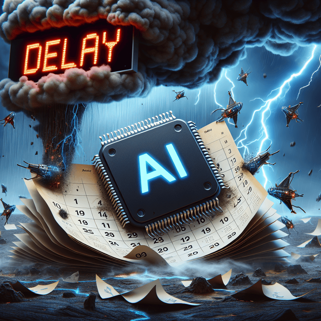 Nvidia's AI Chip Debacle: Three-Month Delay Looms!