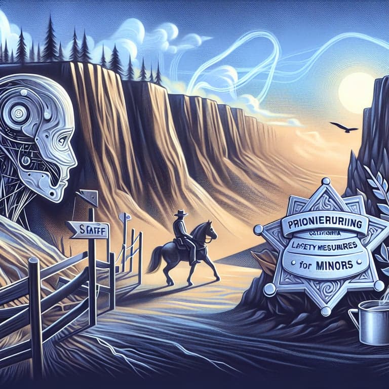 California Pioneers AI Regulation: New Law Targets Chatbot Safety for Minors