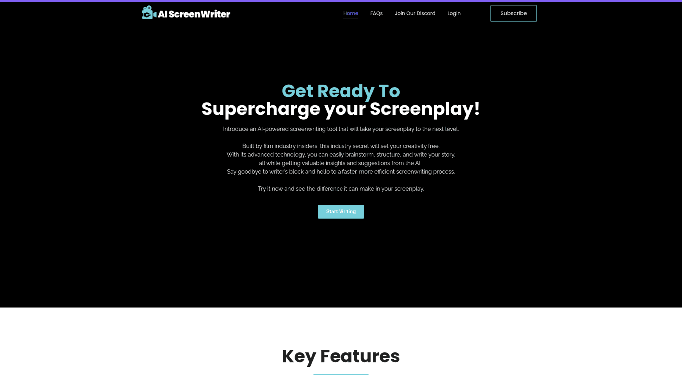 AI Screen Writer screenshot