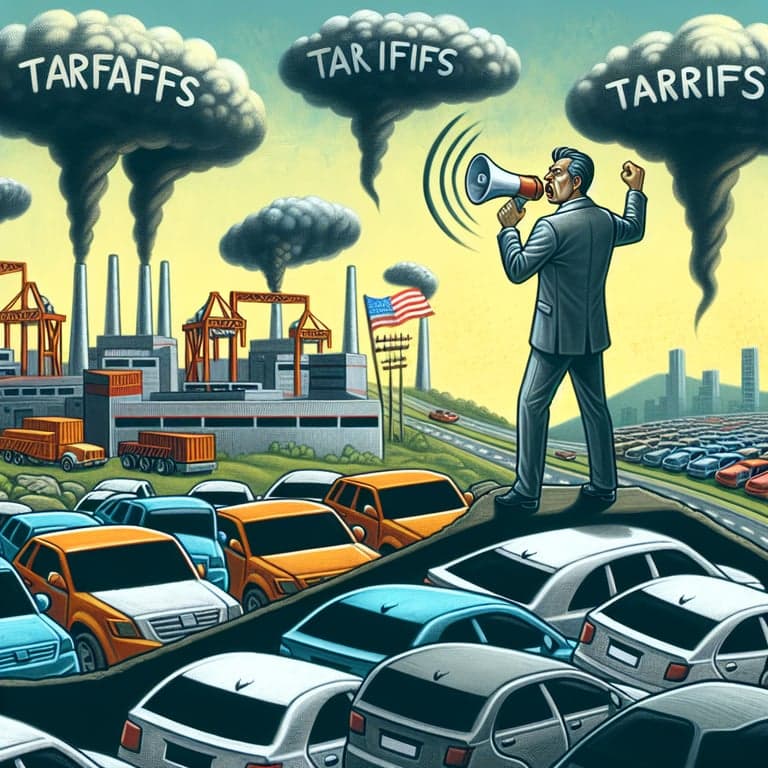 UAW President Calls Out Excess Capacity in U.S. Auto Industry Amid Tariff Tensions