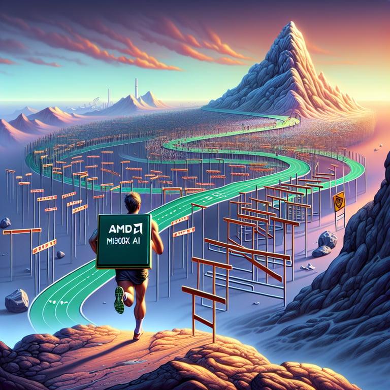 Banner for AMD's MI300X AI Chip Faces Major Hurdles with Software Hiccups: Nvidia Unthreatened!
