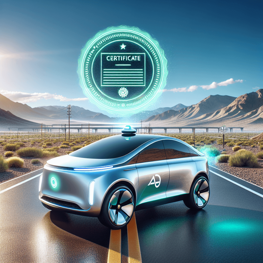 Tesla Zooms Ahead in Nevada with Major Robotaxi Certification!