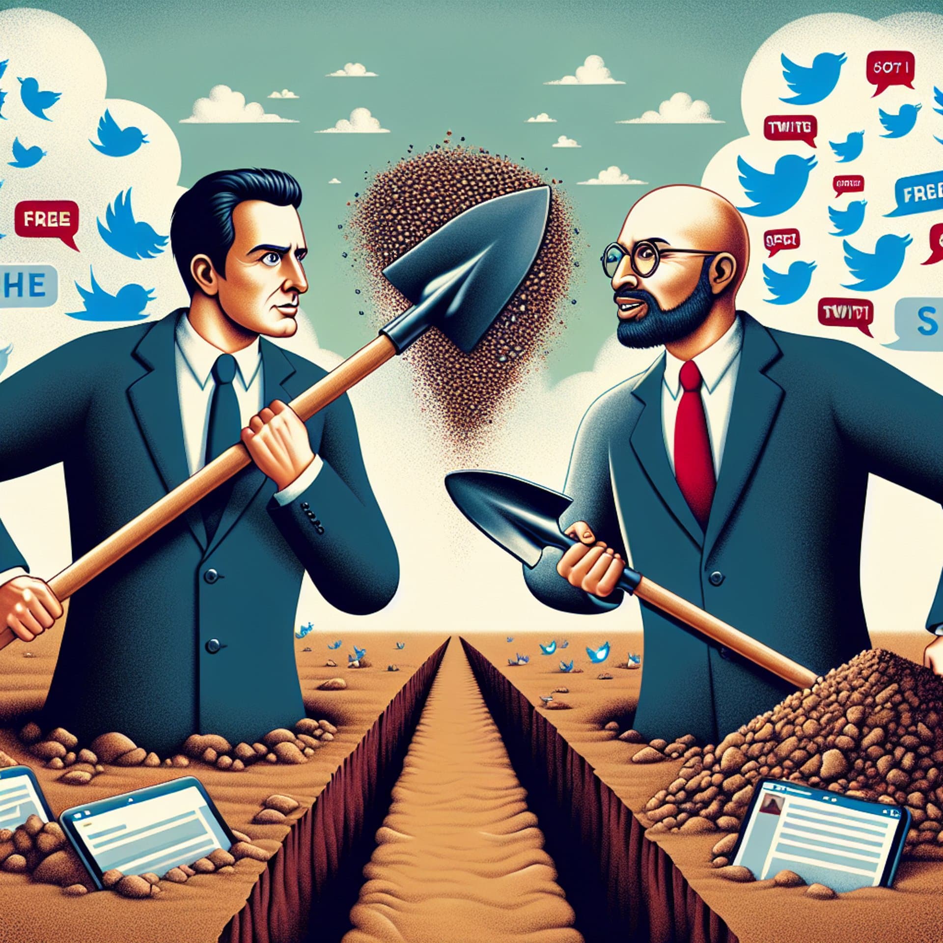 Elon Musk Digs Up Harris's 2019 Tweet in Free Speech Showdown!