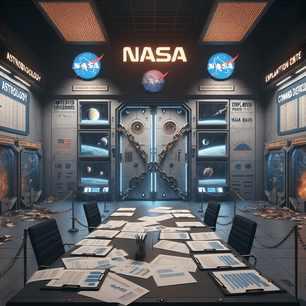 NASA's Astrobiology Adventures Halted by Budget Cuts