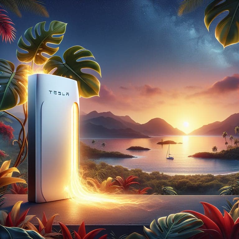 Puerto Rico Shines Bright: Tesla Powerwall 3 Unleashed