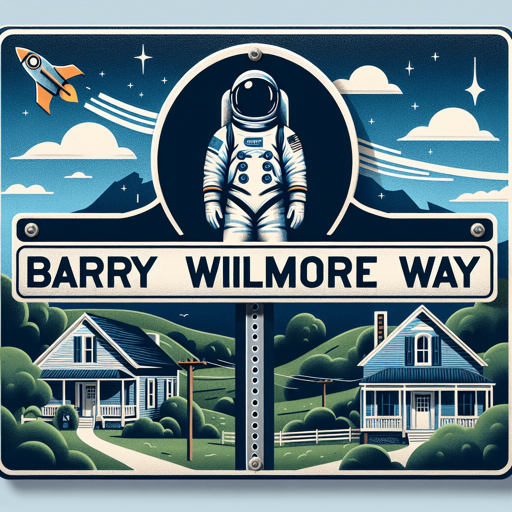 Astronaut Barry Wilmore Honored with 'Barry Wilmore Way' in Mt. Juliet, Tennessee
