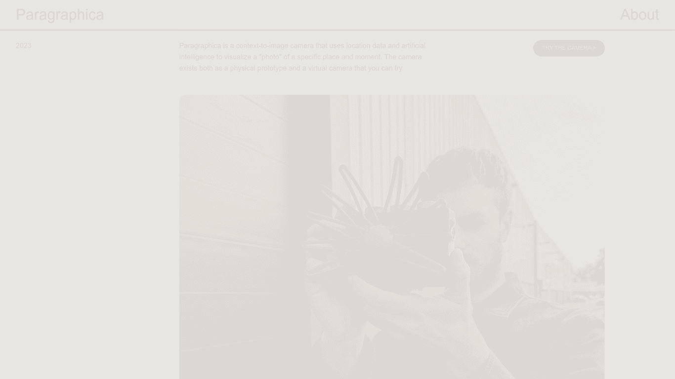 Paragraphica screenshot