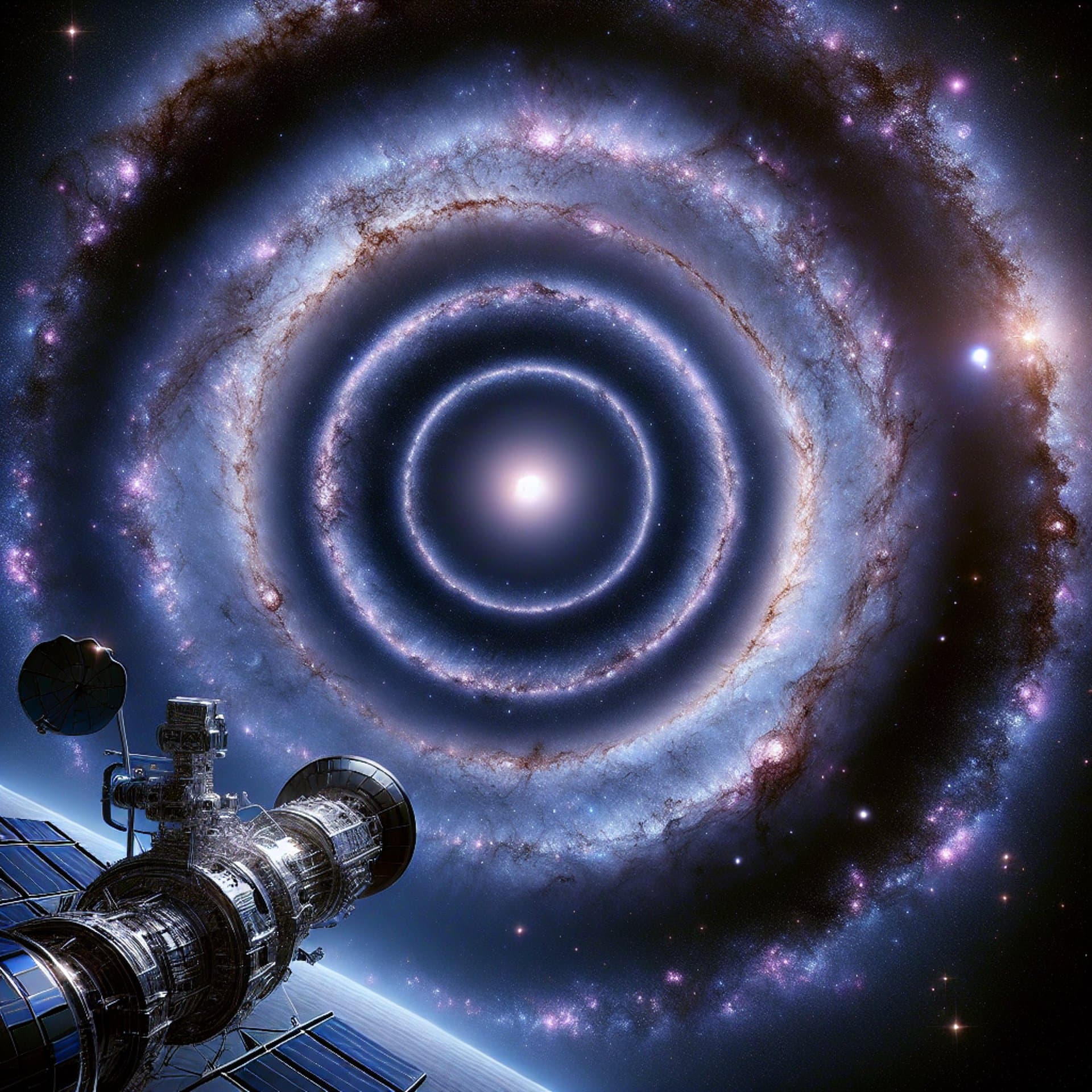 NASA's Hubble Space Telescope Unlocks Cosmic 'Bullseye': Nine Rings in a Galaxy!