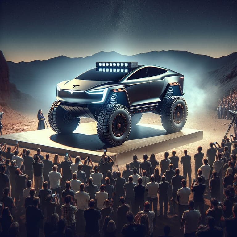 Tesla Unveils Cybertruck Terrestrial Armor Package - Your Off-Road Adventures Just Got an Upgrade!