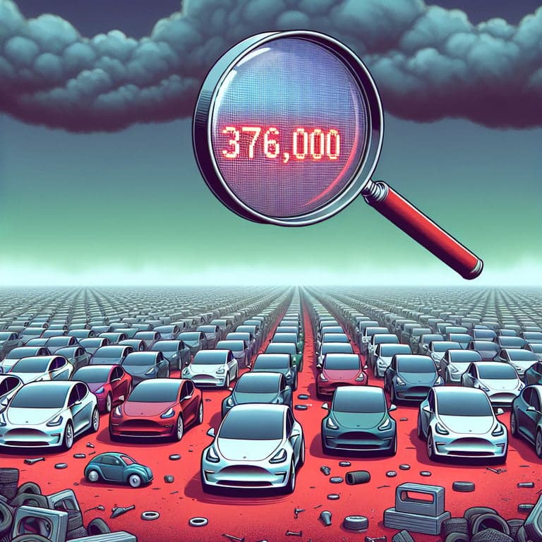 Tesla’s Big Recall: Over 376,000 Model 3 & Model Y Vehicles Affected!