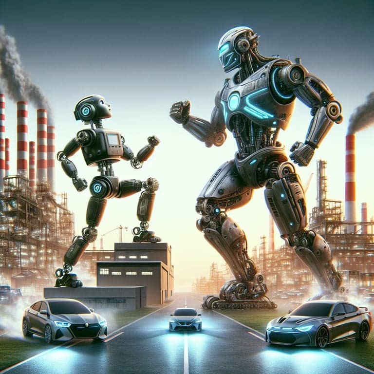 China's Robotic Revolution: The David Challenging Tesla's Goliath