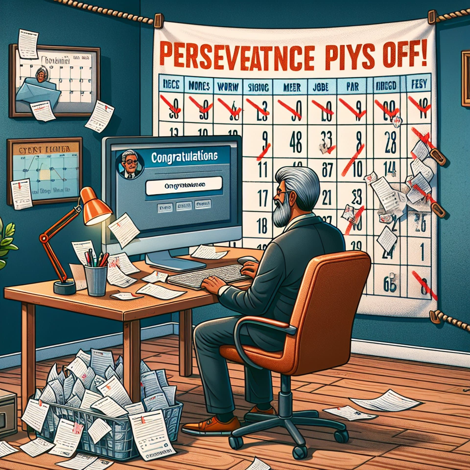 Laid-Off Tech Pro Lands New Gig After 14-Month Job Hunt: Perseverance Pays Off!