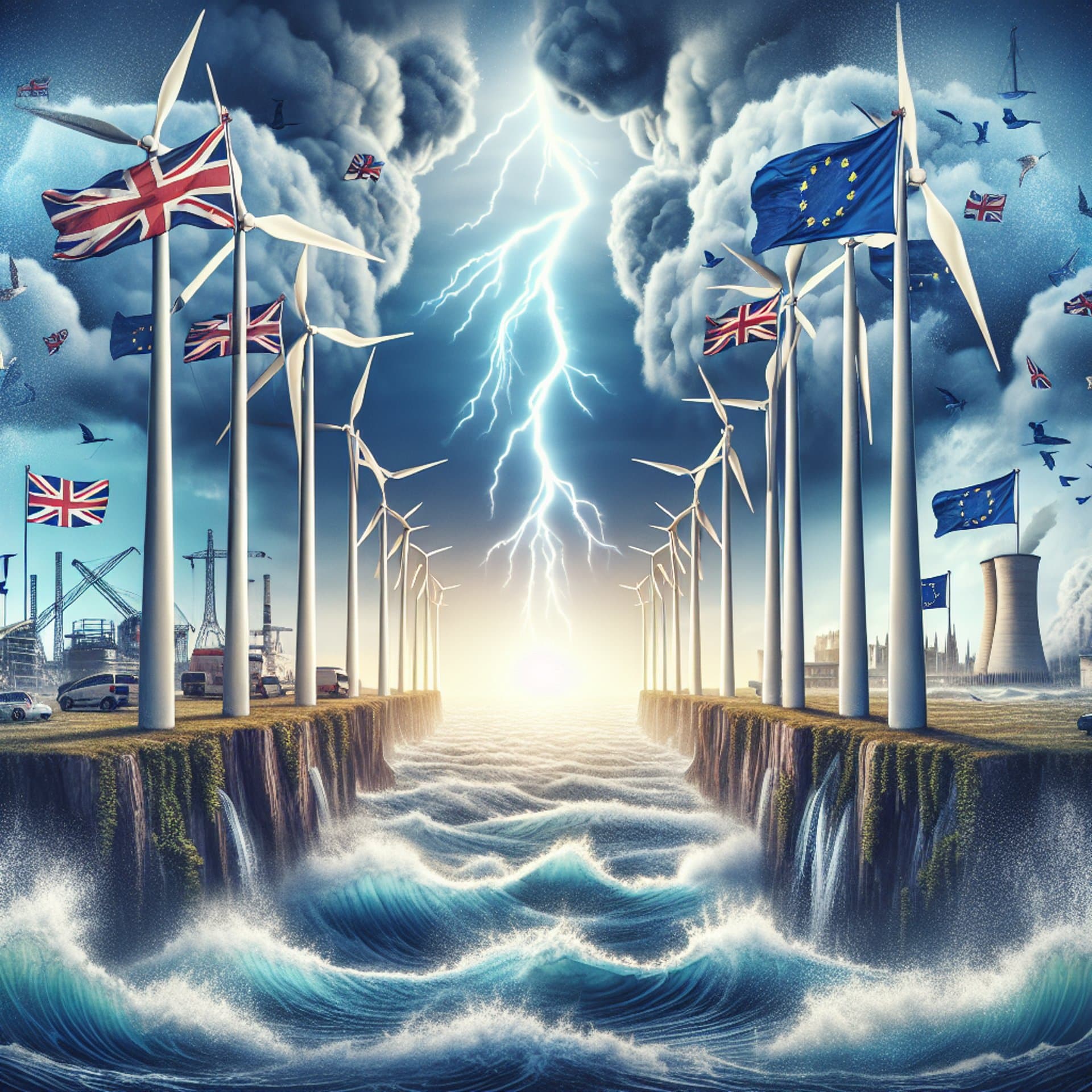 UK and the EU Clash Over Wind Farms: A Breezy Confrontation