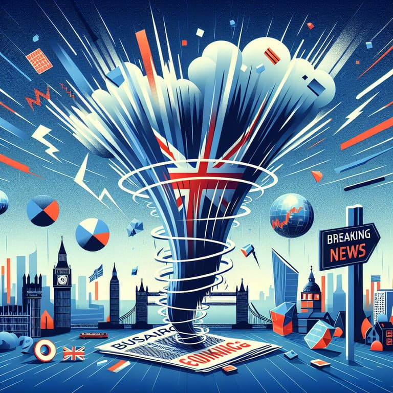 Breaking News: UK Business Confidence Shaken Amidst Economic Predictions