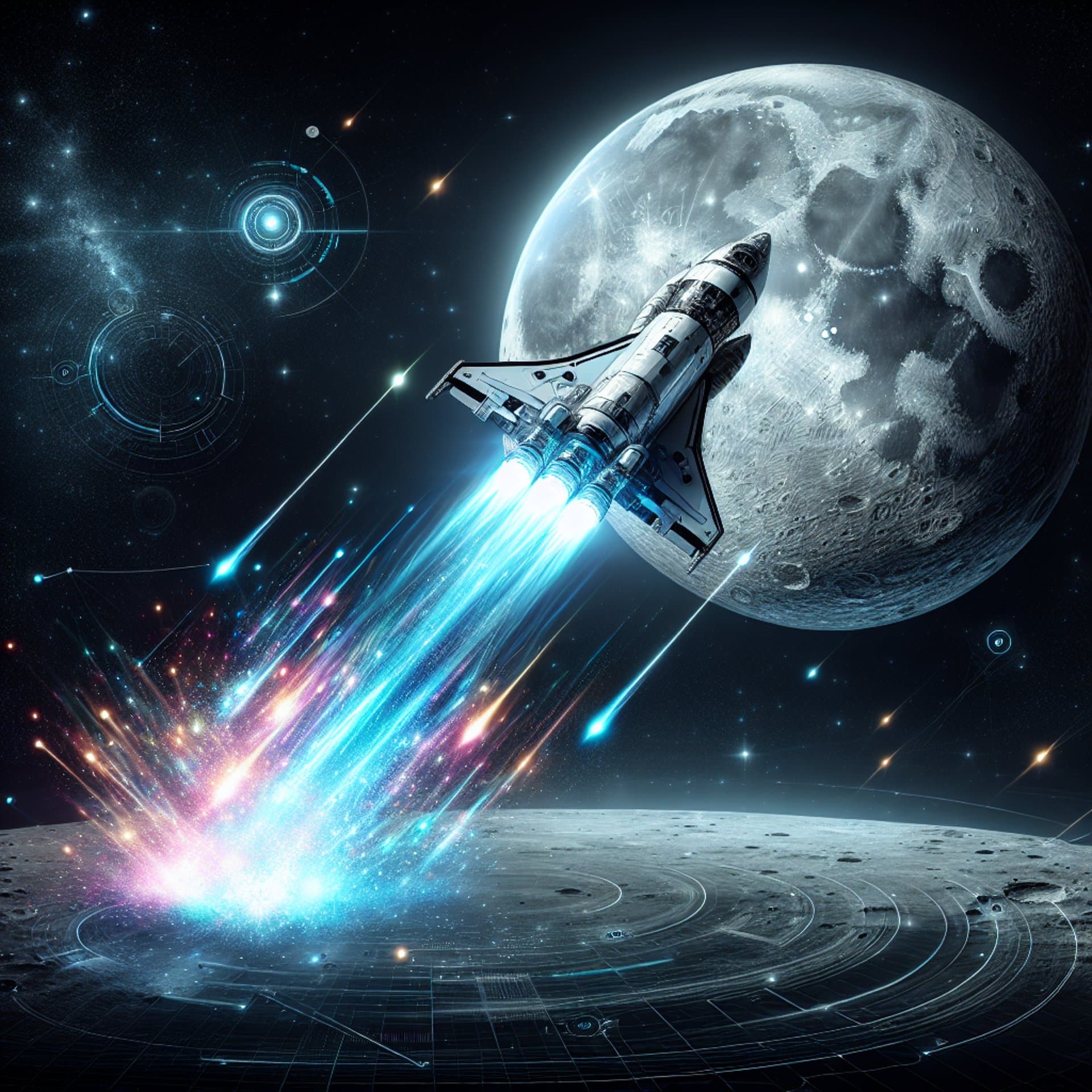 NASA's Lunar Trailblazer Takes Off: Mapping Moon's Hidden Waters