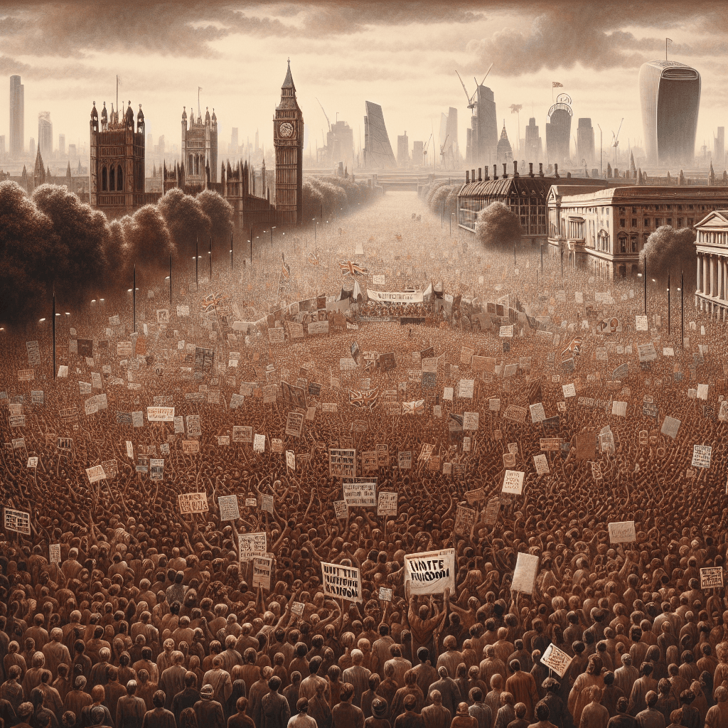 Massive Turnout for Tommy Robinson's 'Unite the Kingdom' Rally in London: A Nationwide Debate Amplified