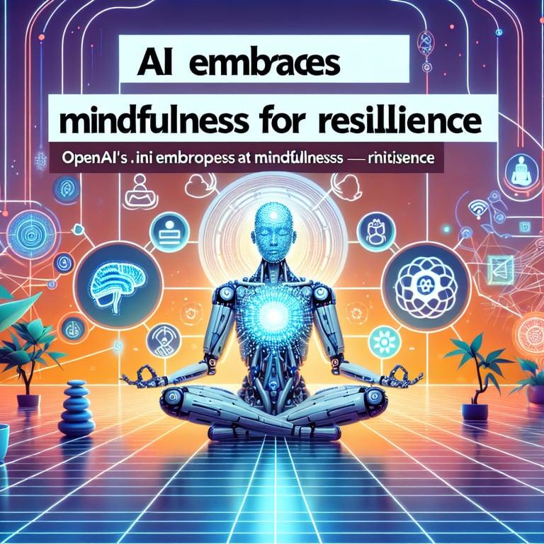 Banner for OpenAI Tackles "AI Anxiety": Mindfulness Techniques for a Resilient ChatGPT
