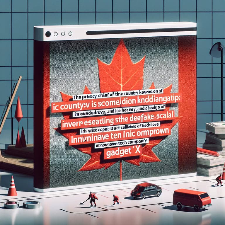 Canada's Privacy Chief Probes Elon Musk's X for Deepfake Scandal!