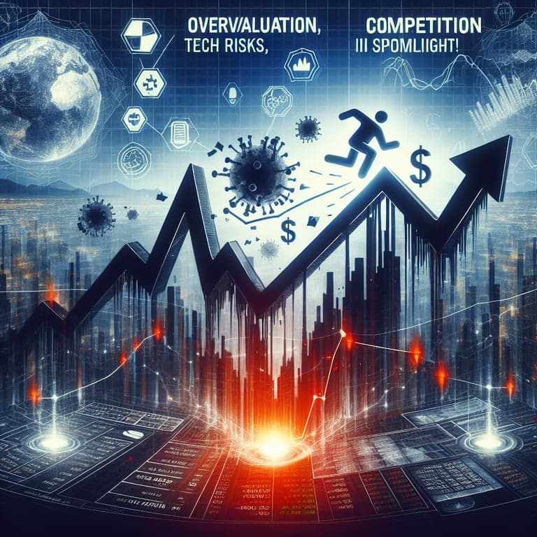 Tesla Stock Takes a Tumble: Overvaluation, Tech Risks, and Competition in the Spotlight!