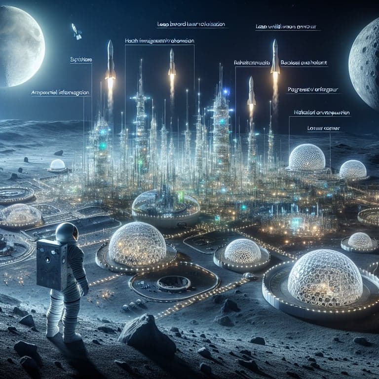 Elon Musk Unveils Ambitious Plan for Moon City: A Leap Towards Lunar Colonization