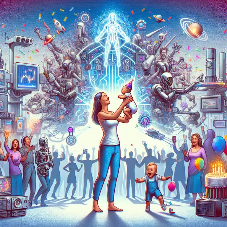 Sam Altman Celebrates His Baby's Milestone Over OpenAI Breakthroughs