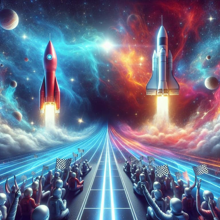 NASA's SLS Contracts On the Brink: Can Private Rivals Like SpaceX and Blue Origin Take the Reins?