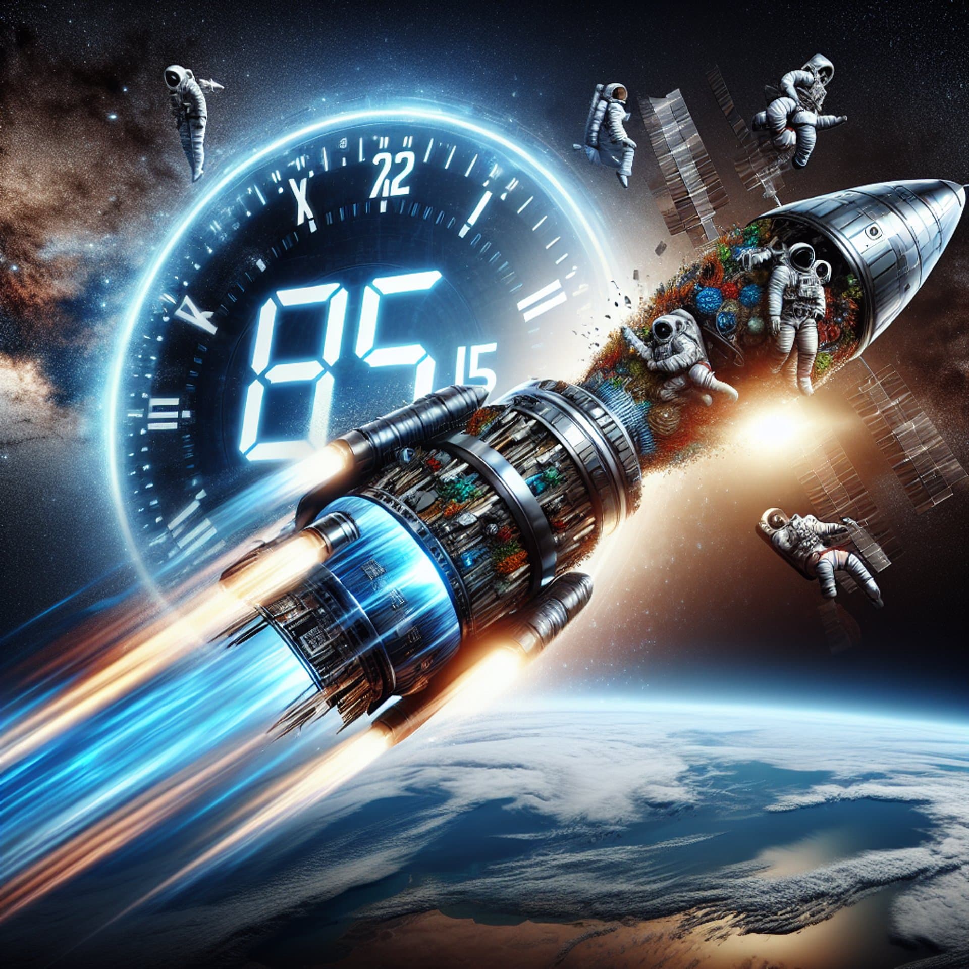 SpaceX Rockets Astronauts to ISS in Record-Breaking 15-Hour Mission!