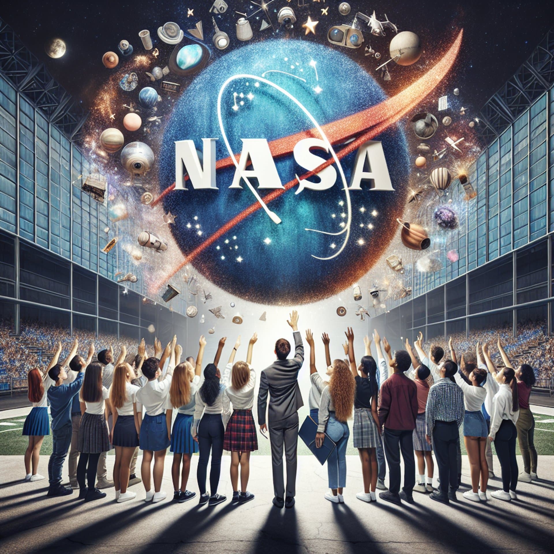 Huntley High School Students Aim for the Stars with NASA Presentation