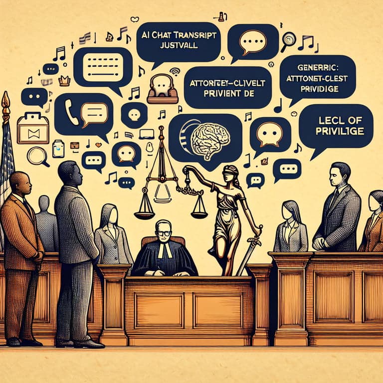 Federal Court: AI Chat Transcripts Aren't Attorney-Client Privileged