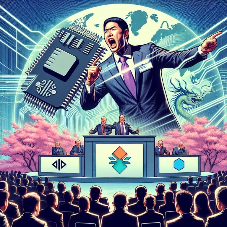 Anthropic's CEO Sparks Controversy at Davos, Criticizes Nvidia and AMD over AI Chip Sales to China