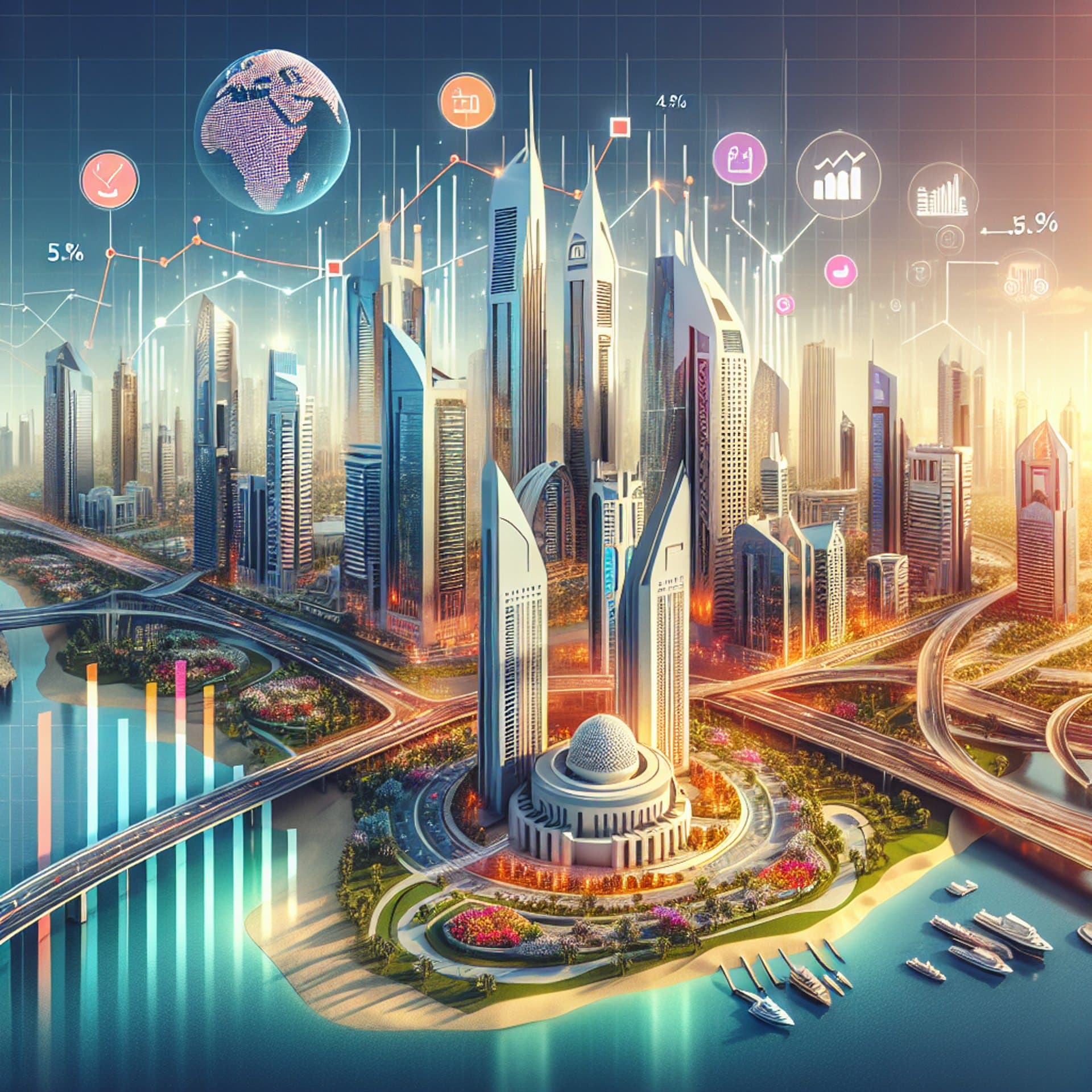 UAE's Economy Soars: A 5.1% GDP Growth Powered by Non-Oil Sectors