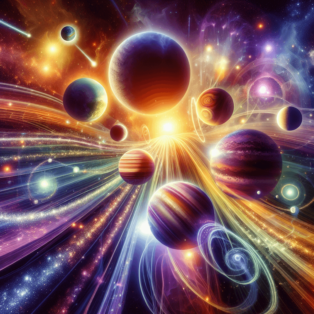 A Celestial Symphony: Seven-Planet Parade Dazzles Night Sky