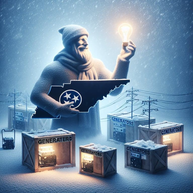 Elon Musk Powers Up Tennessee: Generators Arrive Amid Winter Woes